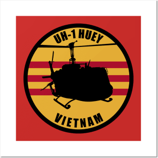 UH-1 Huey Vietnam Posters and Art